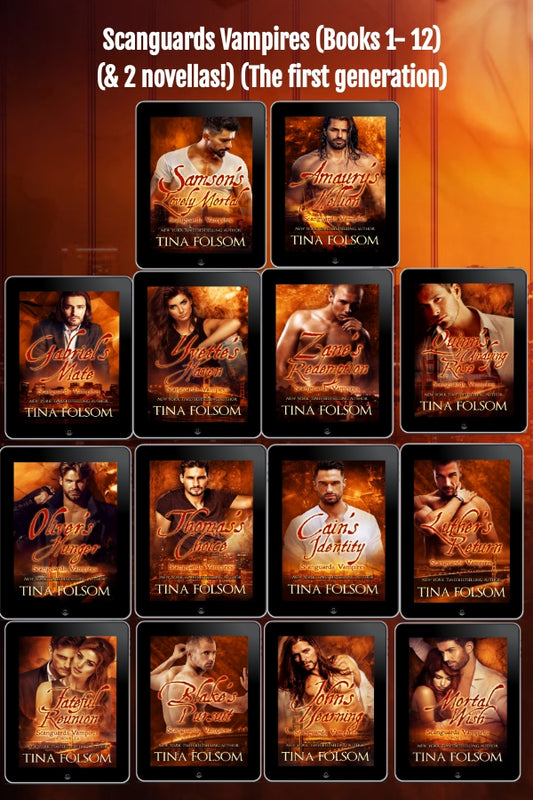 Scanguards Vampires - Ebooks 1-12 (The first generation)